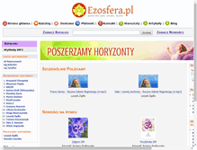 Tablet Screenshot of ezosfera.pl